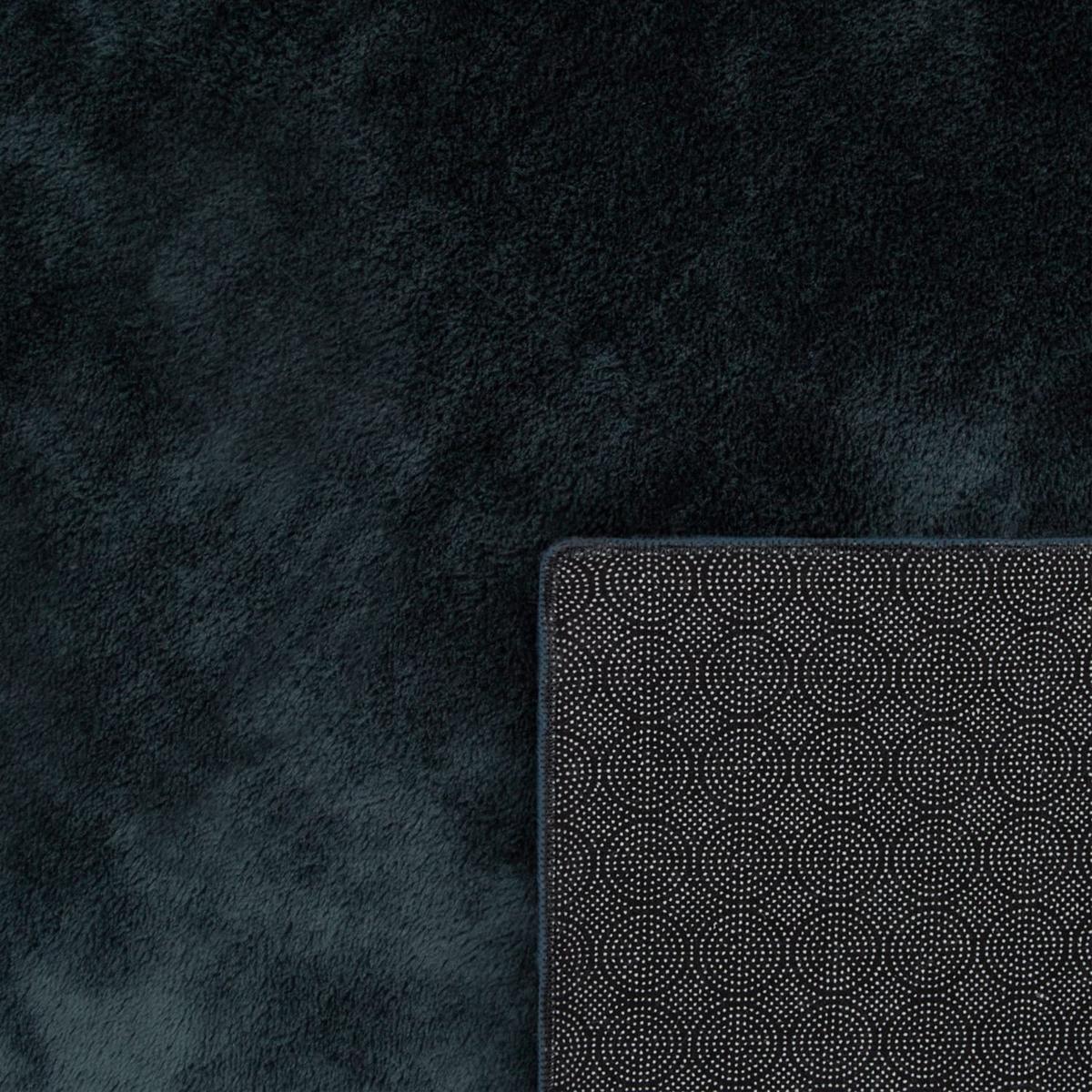 KURZFLORTEPPICH, einfarbig, Marineblau, 60 x 100 cm - Blau, Textil (60/100cm) - KADIMA DESIGN