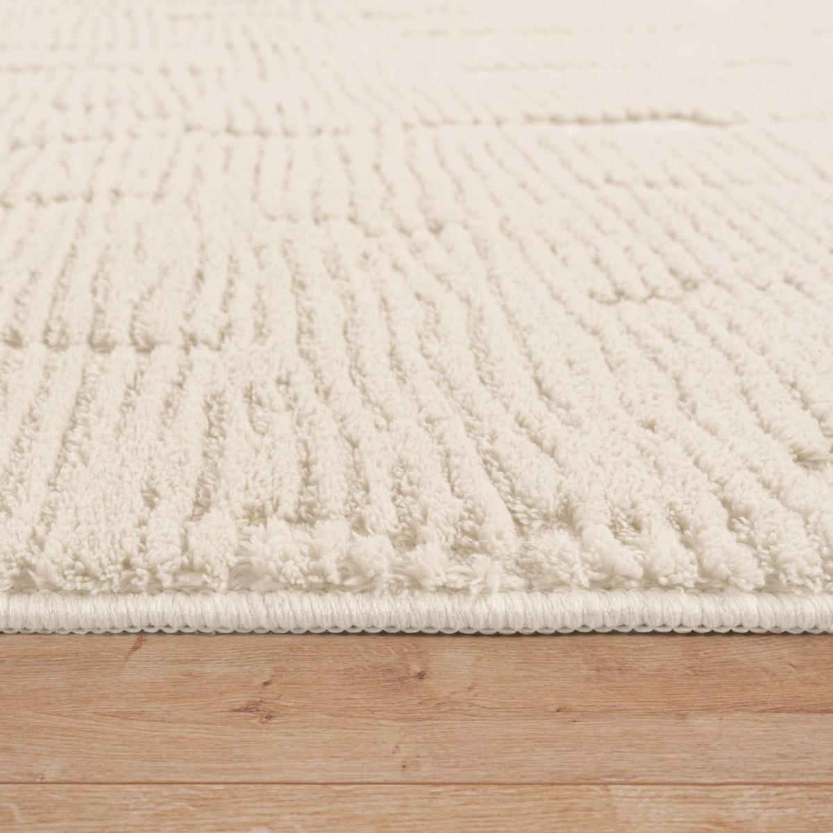 HOCHFLORTEPPICH Boho Creme 200 x 280 cm - Creme, Kunststoff (200/280cm) - TT Home
