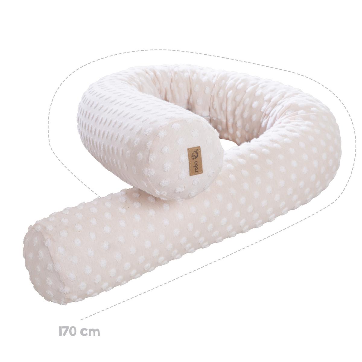 BETTSCHLANGE Frosty Almond - Beige - Beige, Textil (170/12cm) - Roba