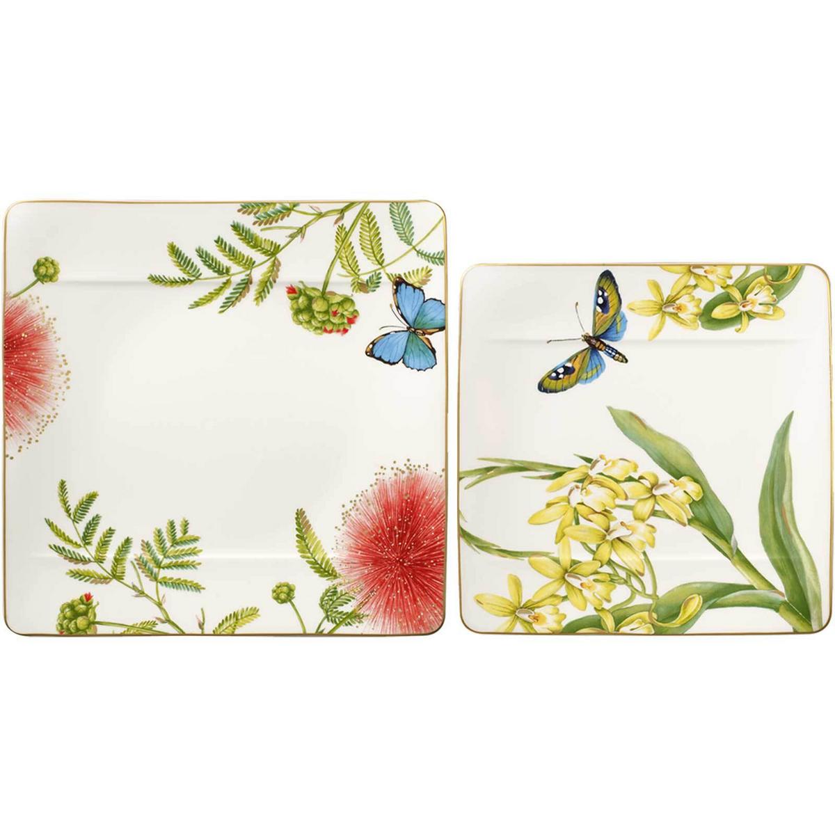 TAFELSERVICE Amazonia bunt 12-tlg. - Multicolor, Keramik (2/2/2cm) - Villeroy & Boch