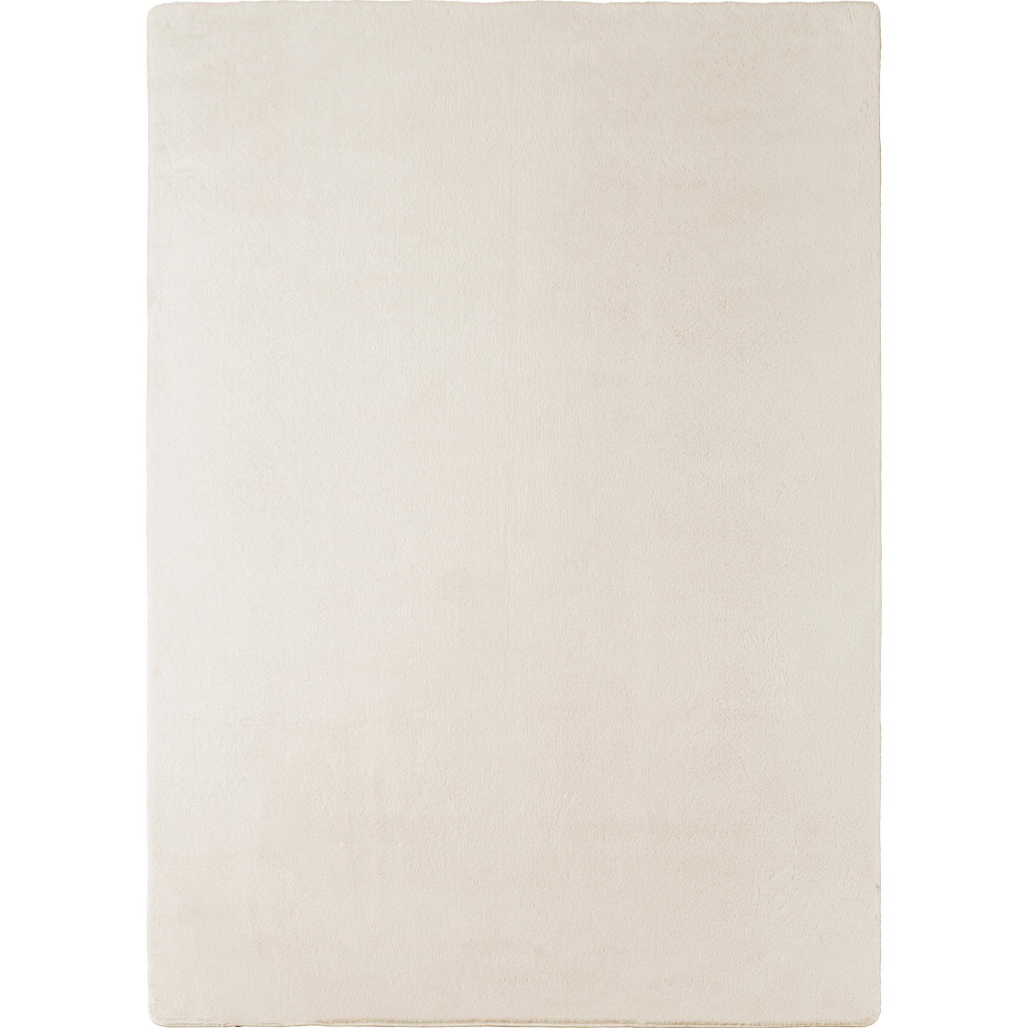 KURZFLORTEPPICH Waschbar ISAR, einfarbig, Creme, 200 x 280 cm - Beige, Textil (280/200cm) - KADIMA DESIGN
