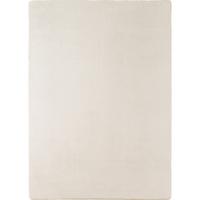 KURZFLORTEPPICH Waschbar ISAR, einfarbig, Creme, 200 x 280 cm - Beige, Textil (280/200cm) - KADIMA DESIGN