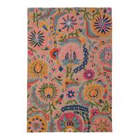 TEPPICH aus Wolle HEDDA in Bunt, floral, 200 x 300 cm - Multicolor, Textil (300/200cm) - KADIMA DESIGN