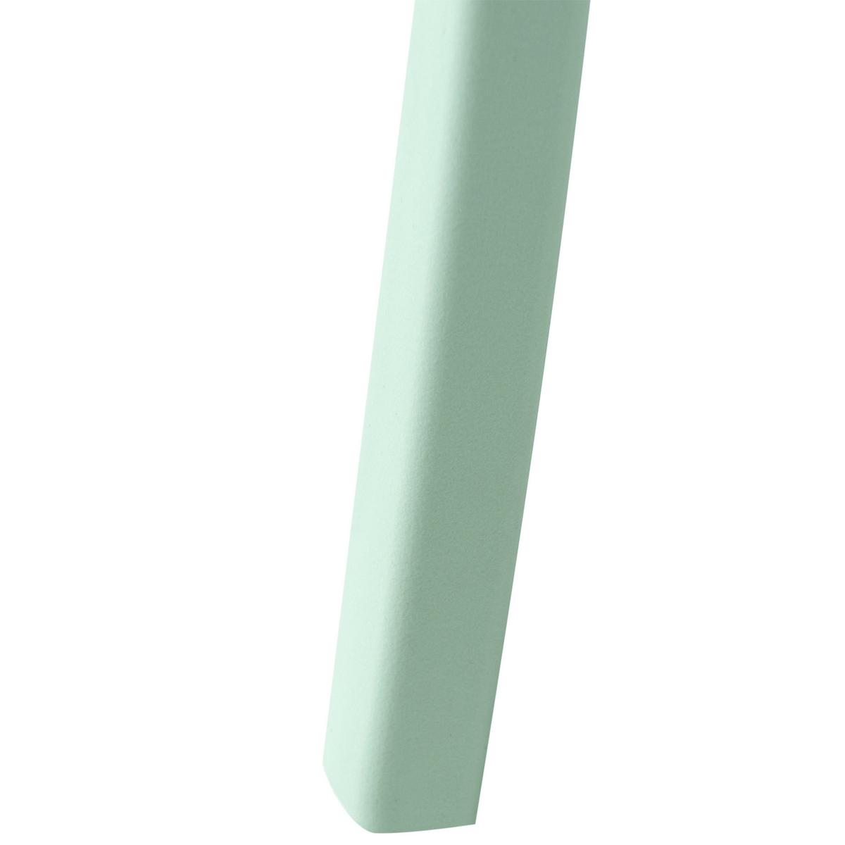 GARTENSTUHL 4er-Set Mintgrün Vieste - Mintgrün, Kunststoff (42/80/38cm) - Beliani
