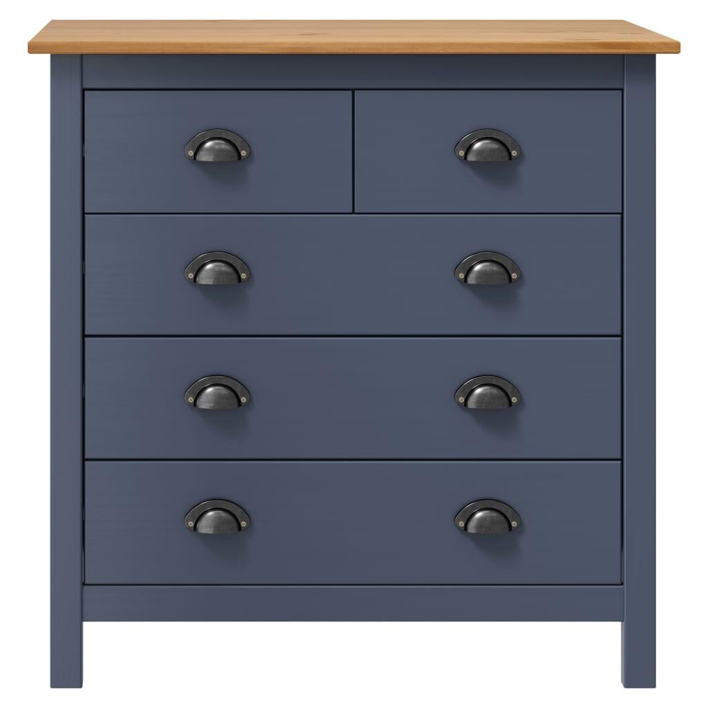 KOMMODE Cook 79/40/80 cm - Grau, Holzwerkstoff (79/80/40cm) - Nettlife