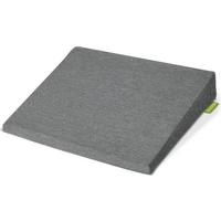 SITZKEILKISSEN BeauErgo 37/33,5 cm Hellgrau - Hellgrau, Textil (37/33/7cm) - Beautissu 