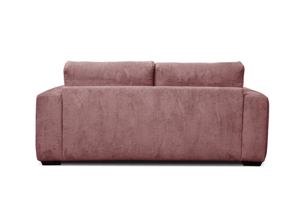 SOFA OLI 3-Sitzer, altrosa - Altrosa, Holz/Textil (208/91/108cm) - Wozimo