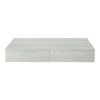 WANDREGAL Karstula - Grau, Holzwerkstoff (80/12/35cm) - [en.casa]