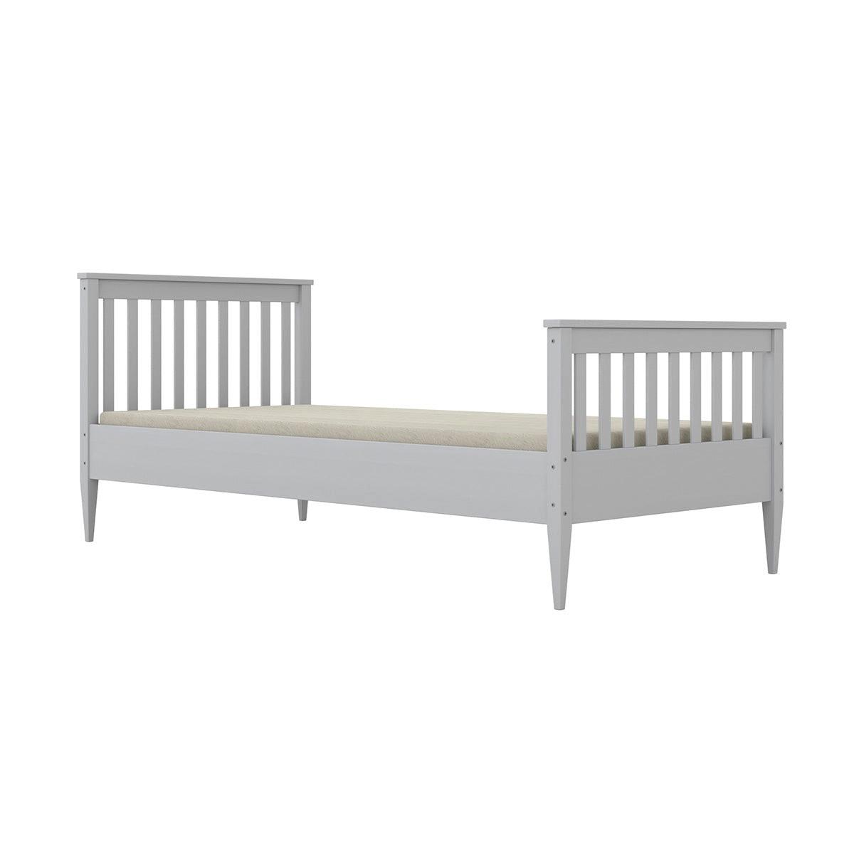 BETT 90/200 Ignas Weiß - Weiß, Holz (90/200cm) - Petits-meubles
