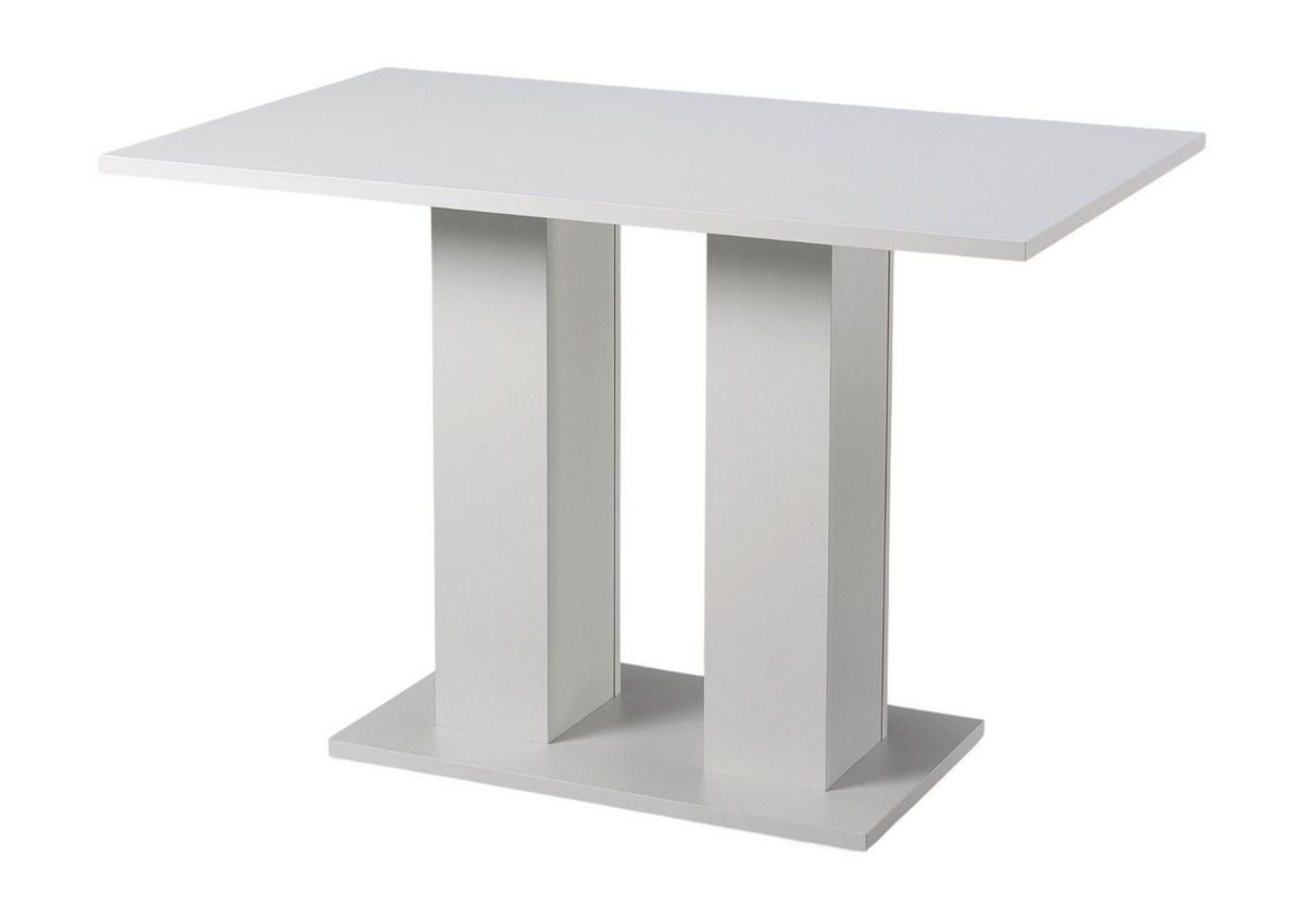 ECKBANKGRUPPE Danica Holzwerkstoff Weiß Polster Schwarz - Schwarz/Weiß, Holzwerkstoff (169/88/139cm) - 58aufmkessel