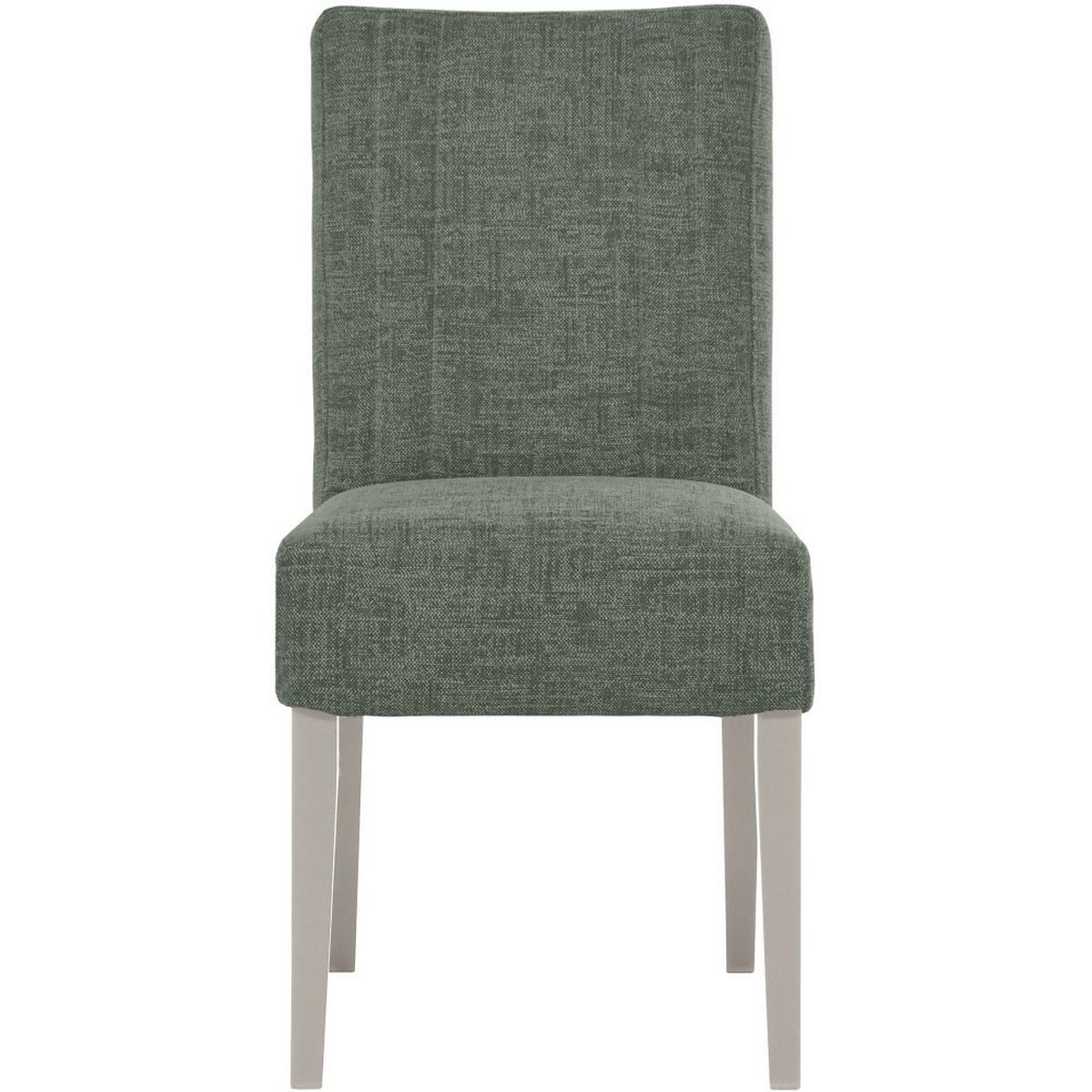 STUHL FREYA mit kaschmirfarbenen Holzbeinen, Polsterstuhl, Dunkelgrün - Kaschmir/Dunkelgrün, Holz (47/94/42cm) - Beautysofa