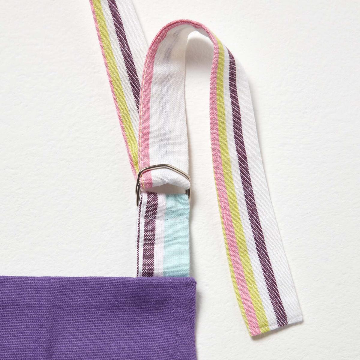 KOCHSCHÜRZE Osaka lila, 100% Baumwolle - Lila, Textil (80/85cm) - Homescapes