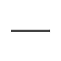 LED - WANDLEUCHTE Gischturion 3.8/60.0/2.5 cm - Schwarz, Metall (3.8/60/2.5cm) - ZMH