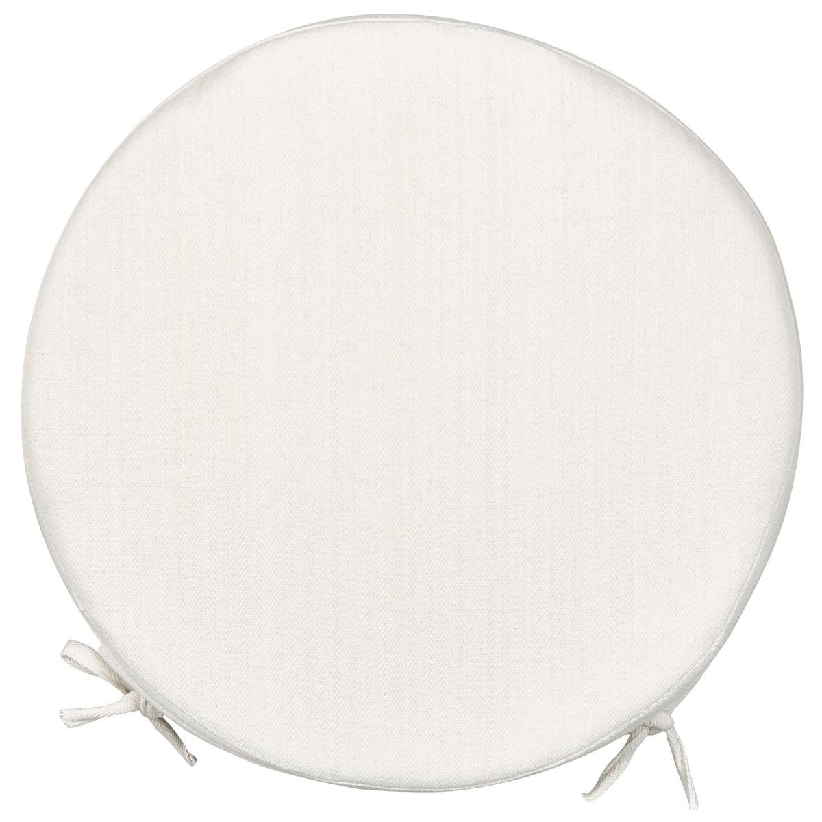 PFAUENSTUHL Rattan natürlich/beige Carrara - Beige/Naturfarben, Naturmaterialien (65/114/65cm) - Beliani
