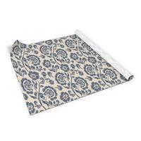 MÖBELAUFKLEBER 100x50 cm Klassische Blumen - Blau, Kunststoff (100/50/50cm) - TULUP