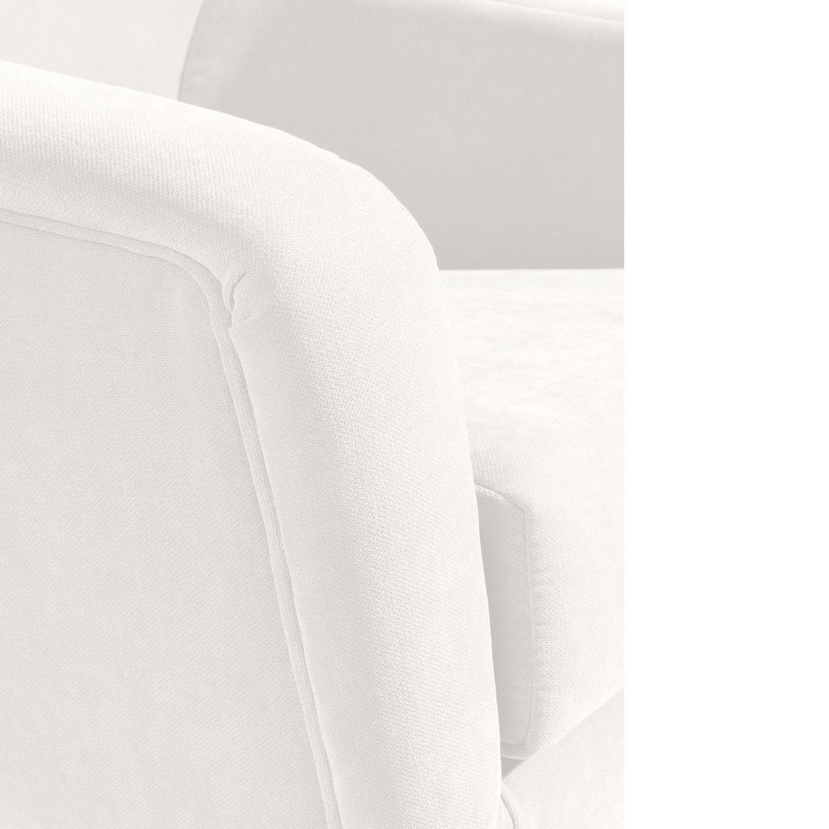 SESSEL Kachka Bezug Veloursstoff Buche natur / creme - Weiß, Kunststoff (71/81/67cm) - 58aufmkessel