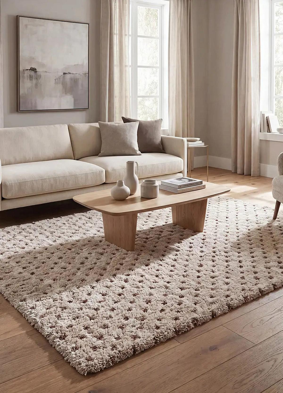 KINDERTEPPICH Beige / Creme Ember 120/170 cm - Beige, Textil (120/170cm) - Atticgo