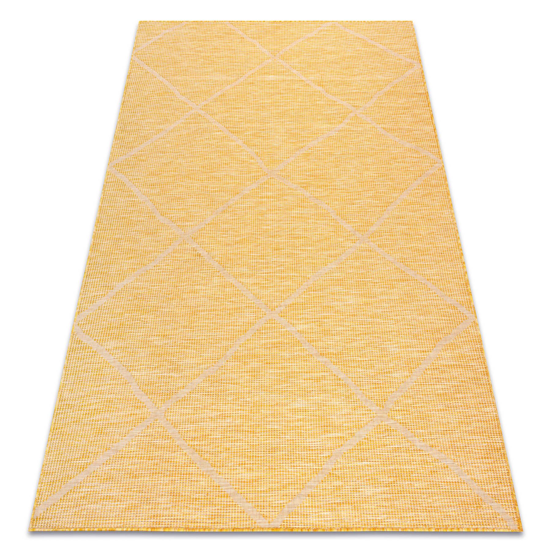 TEPPICH PATIO 194/290 cm - Gelb, Textil (194/290cm) - rugsX