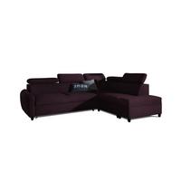 ECKSOFA Schlafsofa Anton In Esito - Violett, Holzwerkstoff/Textil (265/205cm) - Fun Möbel
