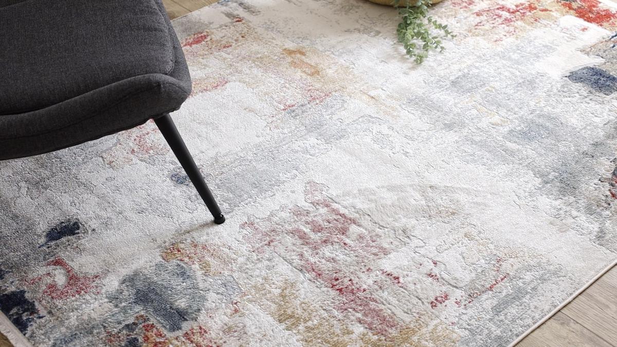 TEPPICH Distin 200/290 cm - Weiß, Textil (200/290cm) - rugsX