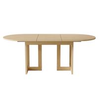 ESSTISCH Ausziehbar 150-200cm Eichenfarbe Rattan-Beine Abgerundet - Eichefarben, Holzwerkstoff (90/200/75cm) - Urban Meuble