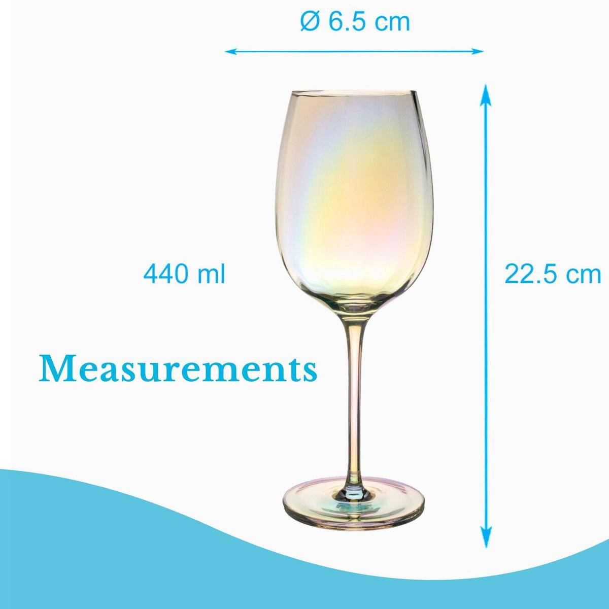 WEINGLAS SET 440 ml (2-tlg.) - Transparent, Glas (0.44L) - Intirilife