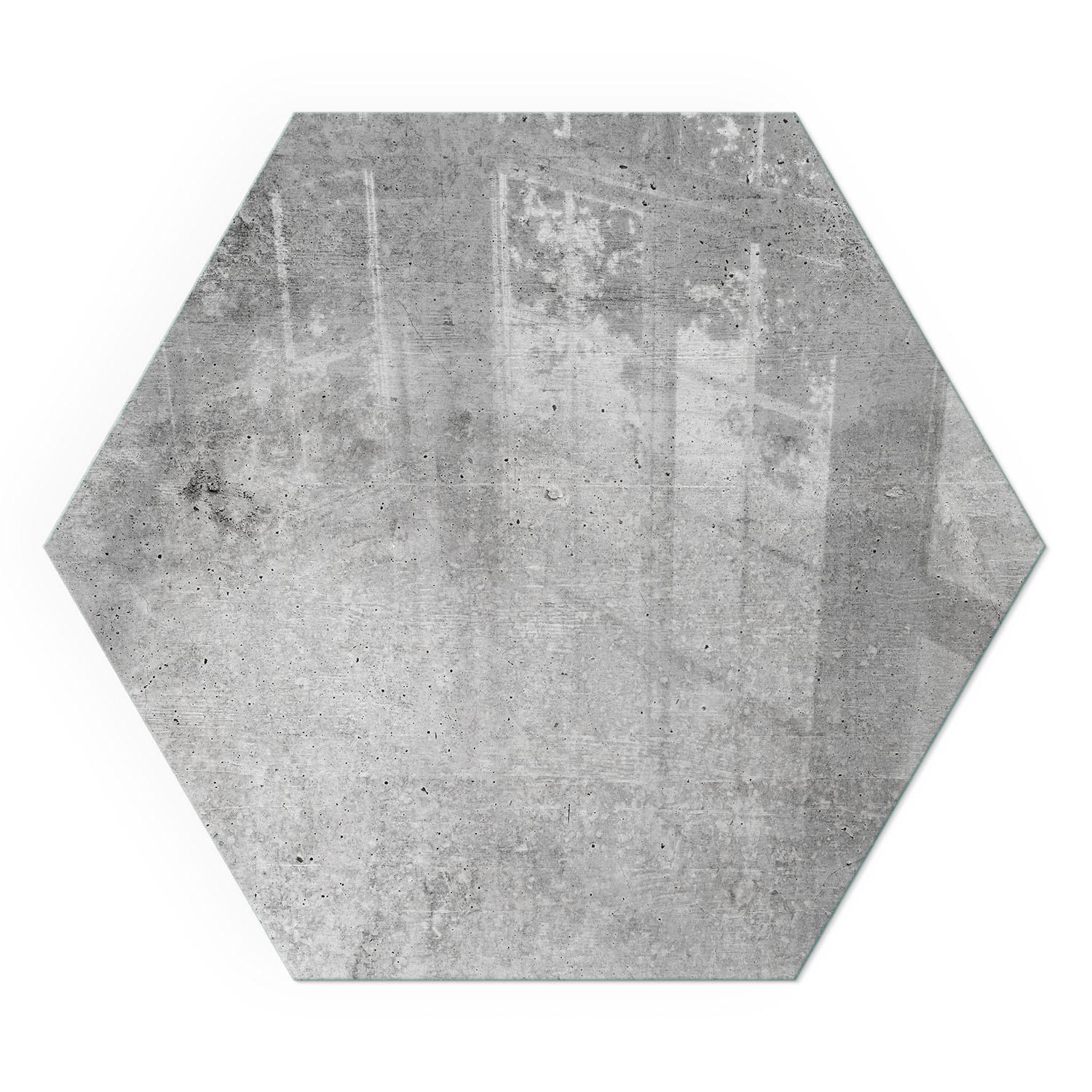 GLASPLATTE für Kamin h40 cm - Grau, Glas (40/40/0.4cm) - TULUP