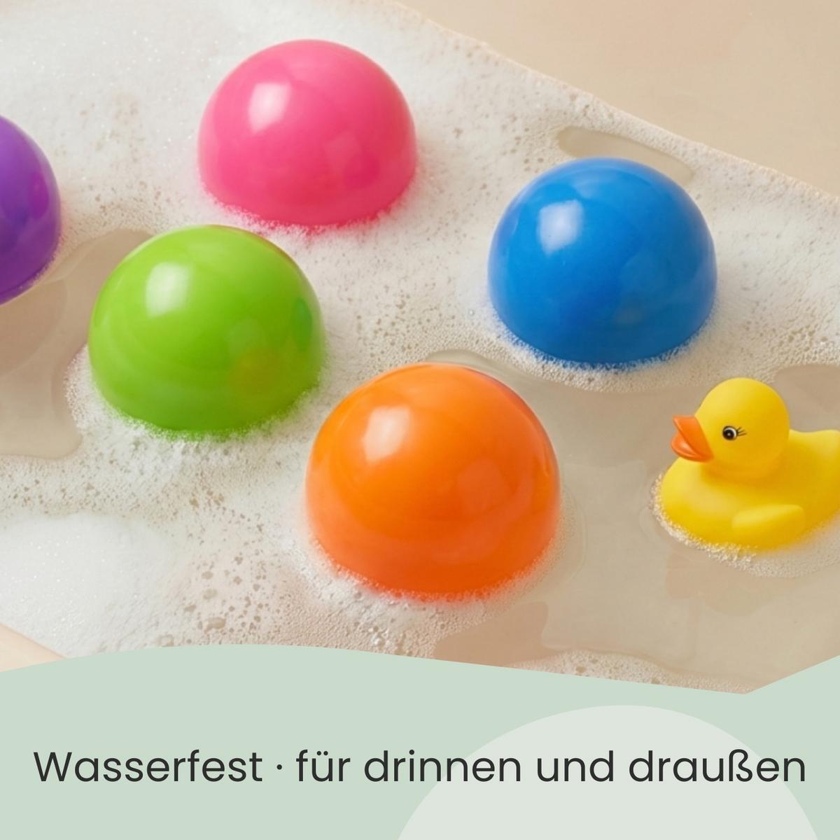BÄLLEBAD-BÄLLE 250 Stück, pastell, 5,5 cm - Multicolor, Kunststoff (1/1/1cm) - Littletom