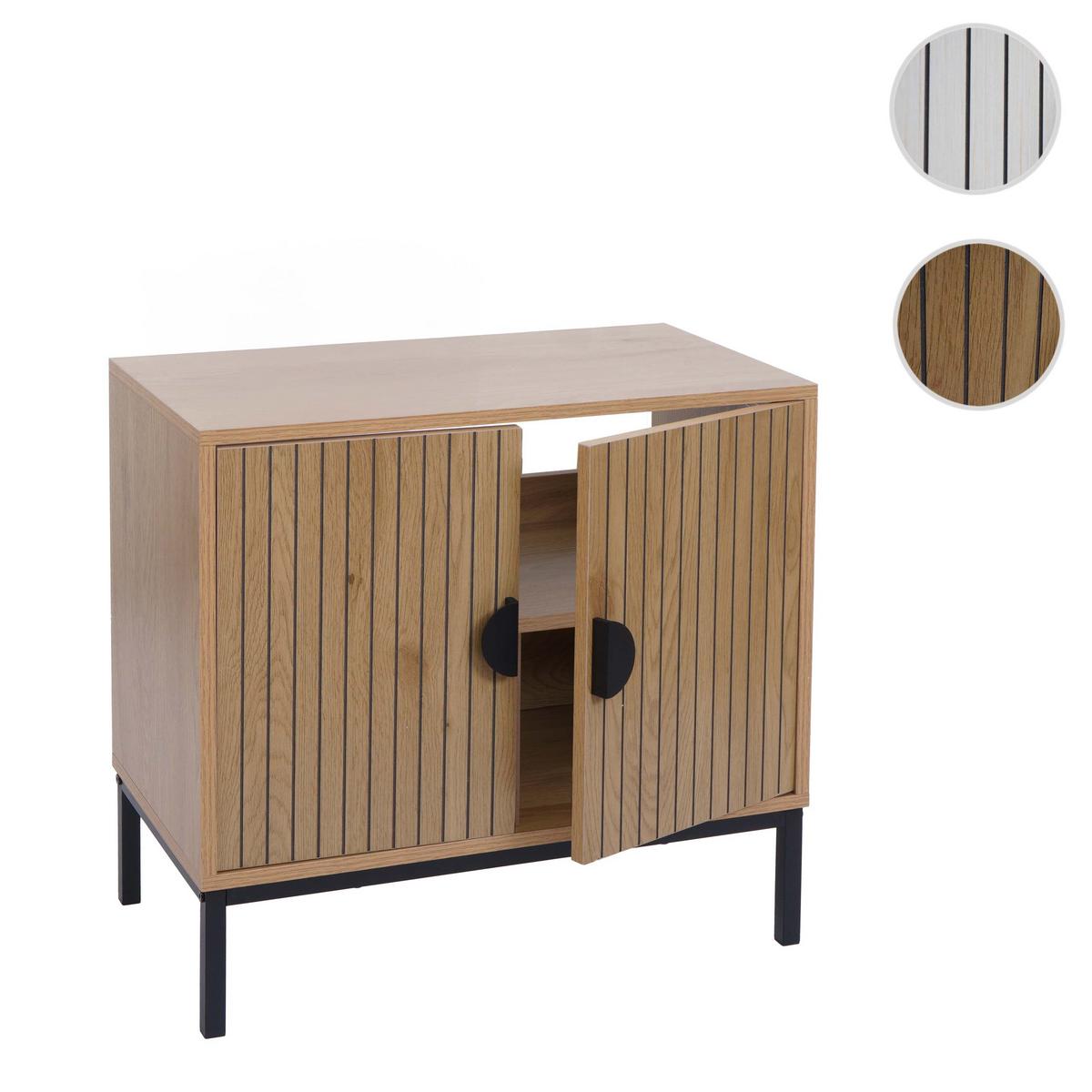 WASCHBECKENUNTERSCHRANK Braun - Braun, Metall (63/61/35cm) - MCW