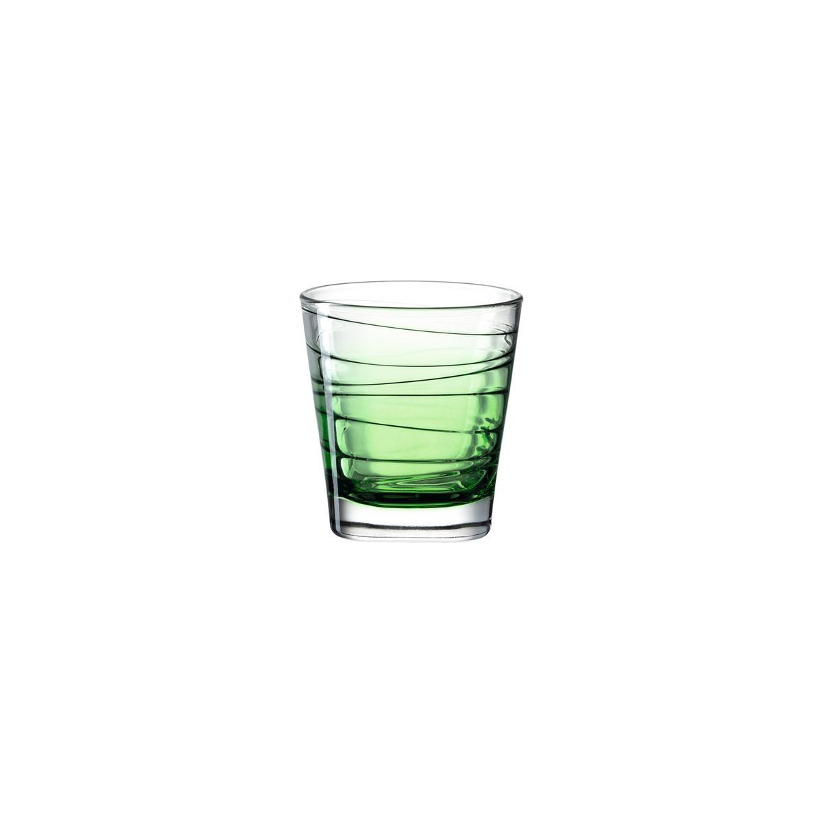 TRINKGLÄSER Vario Struttura Bunt 250 ml 6er Set - Multicolor, Glas (0.25L) - Leonardo Living