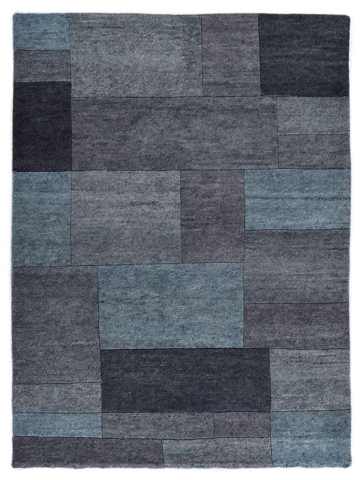 WOLLTEPPICH Dalas 250x300 cm - Türkis, Textil (250/300cm) - THEKO