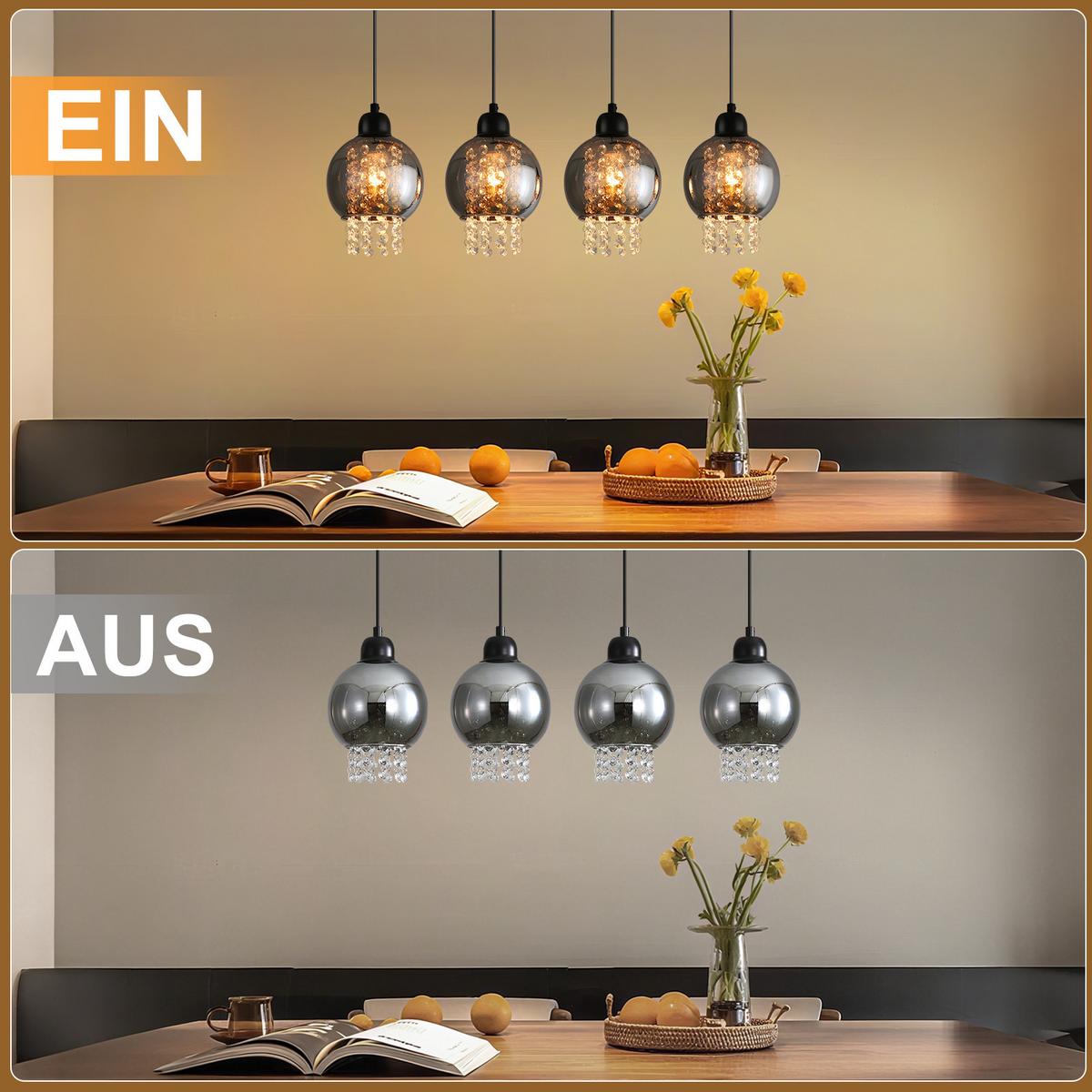 PENDELLEUCHTE Marson 86/5/175 cm - Schwarz, Metall (5/86/175cm) - Nettlife