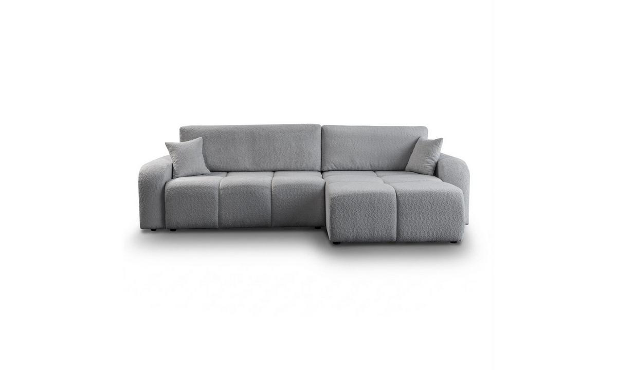 ECKSOFA MALIBU XL 275/150/87 cm Coral 75 - Grau, Textil (275/150cm) - Lookway