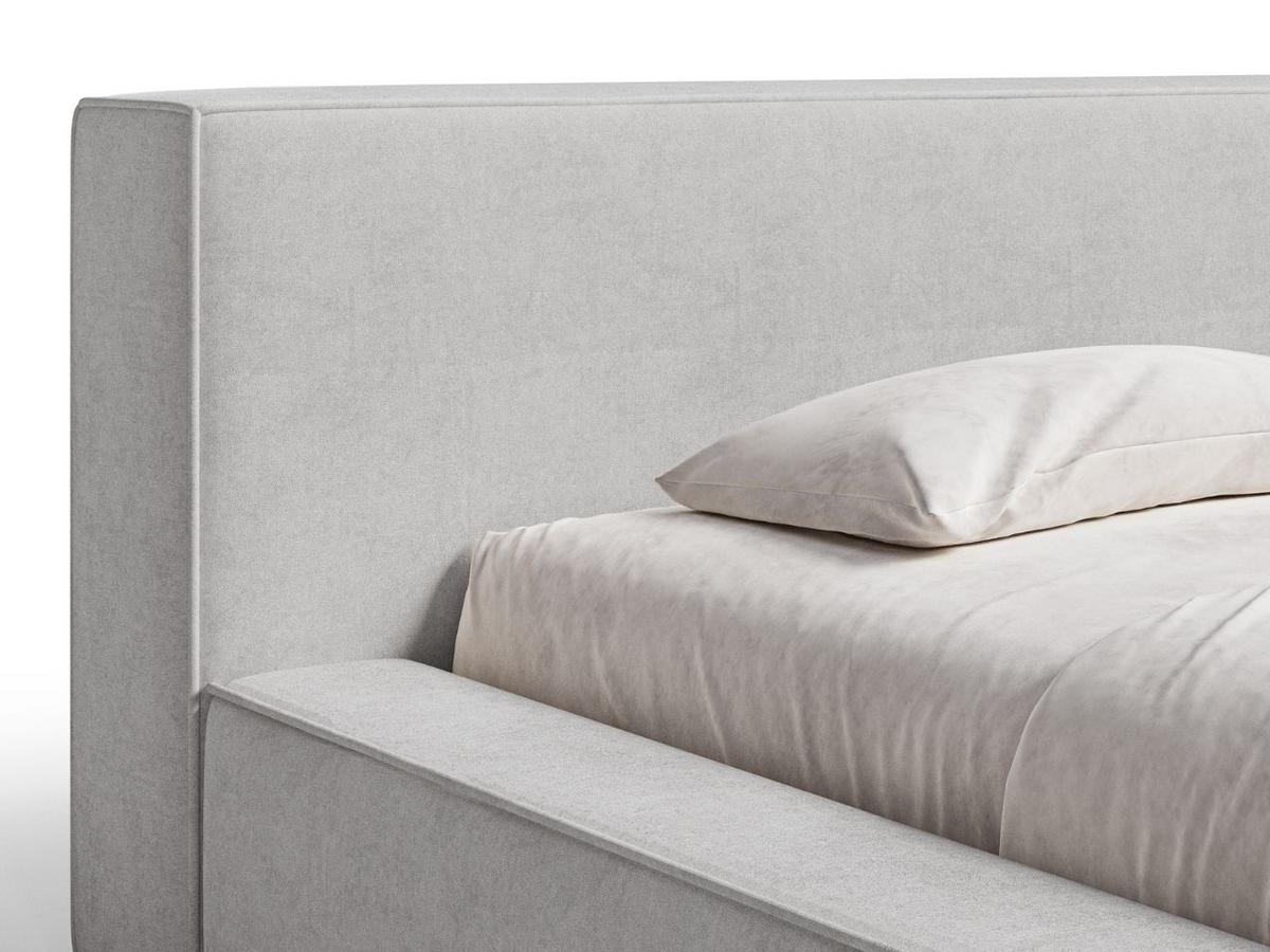POLSTERBETT Mali 120x200 Grau - Grau, Textil (120/200cm) - Graingold