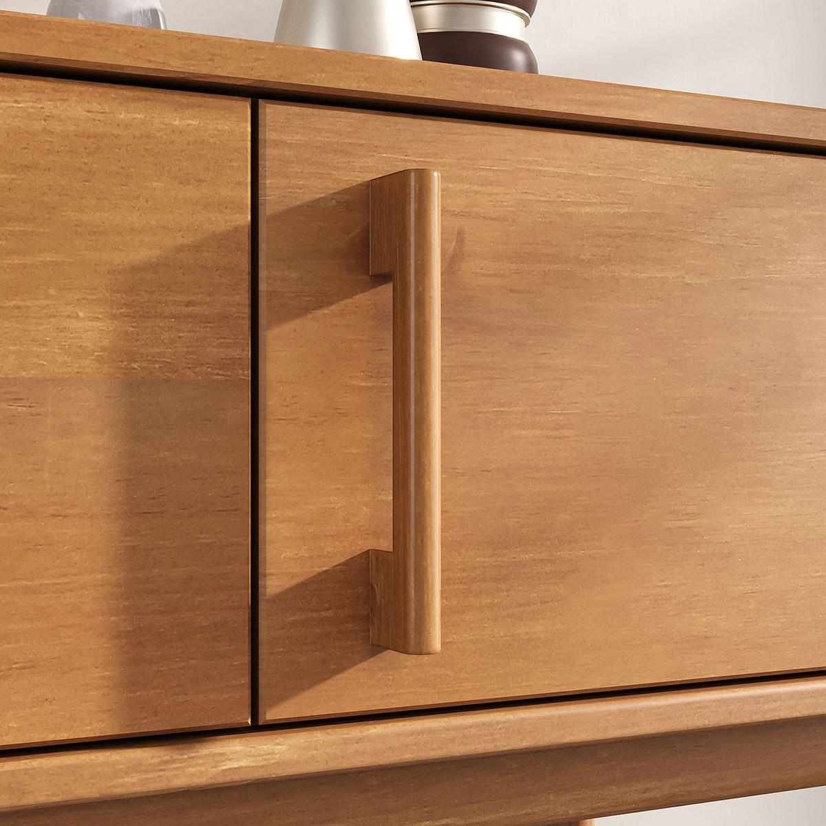 LOWBOARD TECCA - Eichefarben, Holz (145/48/41cm) - IDIMEX