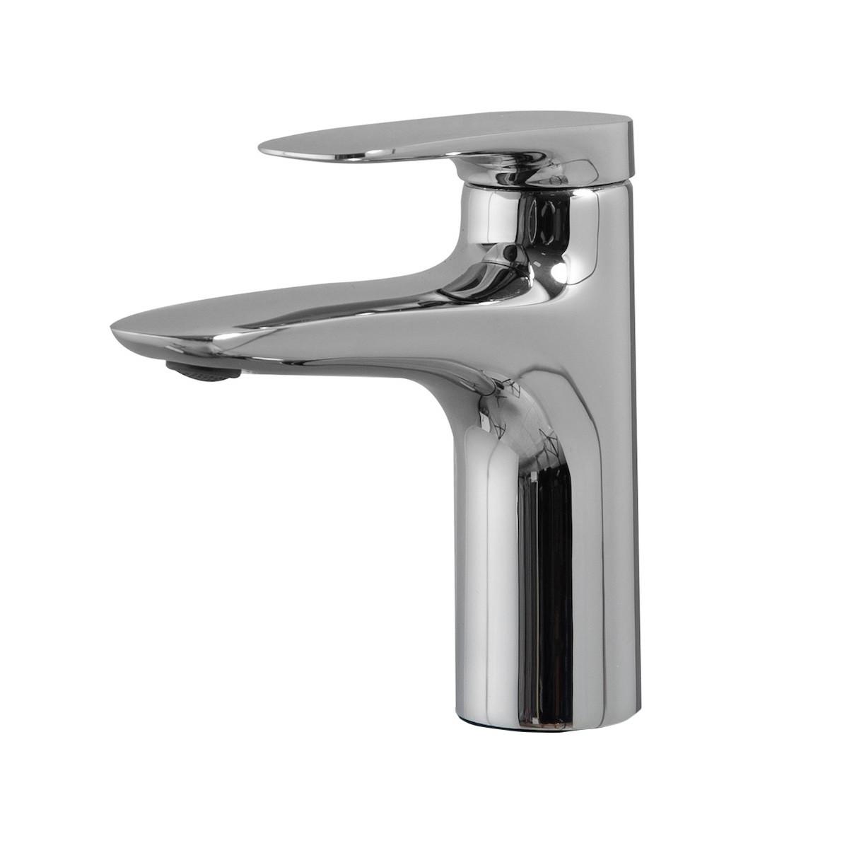 WASCHTISCHARMATUR Valley Chrom - Chromfarben, Metall (10/20/5cm) - Badplaats