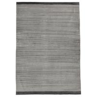 HANDWEBTEPPICH Miami 170x240 cm - Grau, Textil (170/240cm) - THEKO