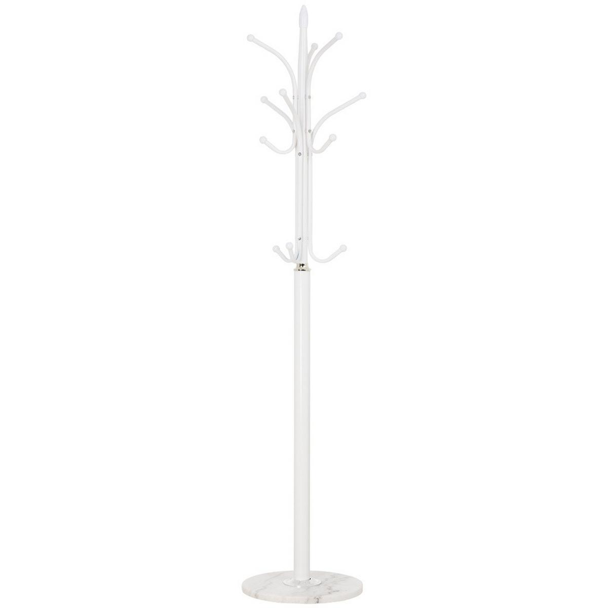 GARDEROBE aus metall - Weiß, Metall (36/176/36cm) - Wanderlust