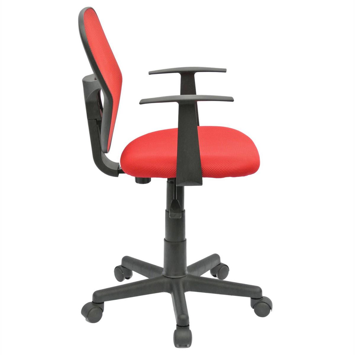KINDERDREHSTUHL STUDIO rot - Rot, Textil (53/92/52cm) - IDIMEX