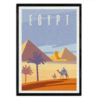 POSTER Dubai Stadtfarben A3 Schwarzer Rahmen - Schwarz, Papier (29.7/5/42cm) - Nacnic