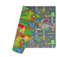 STRASSENTEPPICH BEIDSEITIG STRASSENLANDSCHAFTEN - Multicolor, Textil (100/165cm) - Snapstyle