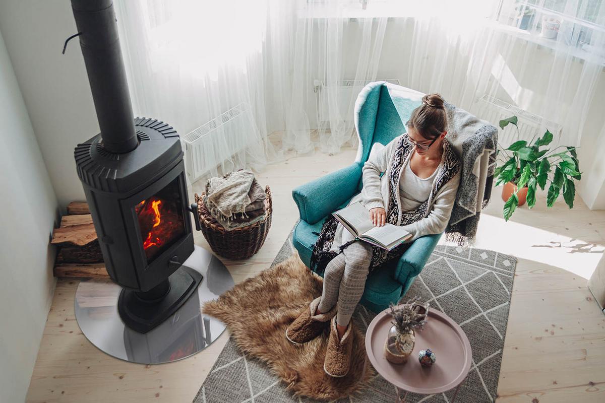 GLASPLATTE für Kamin Ø 60 cm - Grau, Glas (60/60/0.4cm) - TULUP