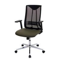 BÜROSTUHL Grün - Grün, Textil (65/110/66cm) - MCW