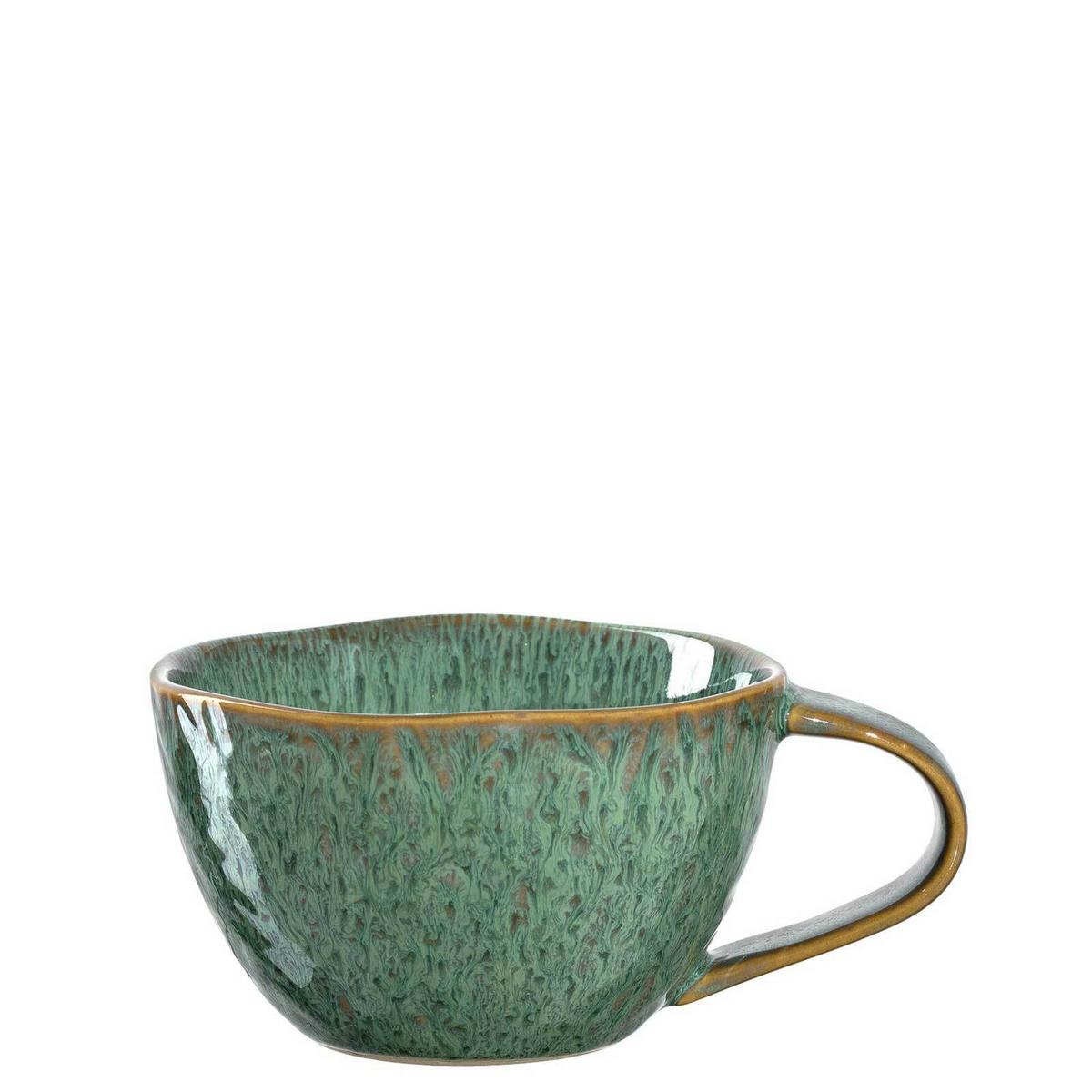 TASSEN Matera grün 290 ml 4er Set - Grün, Keramik (0.29L) - Leonardo Living