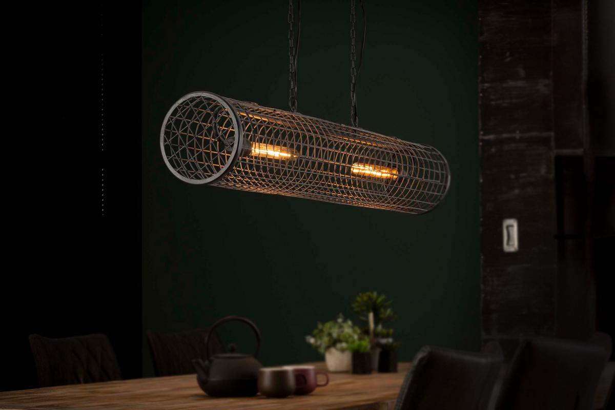 HÄNGELAMPE VIANA Schwarz Metall - Schwarz, Metall (20/121/150cm) - KAWOLA