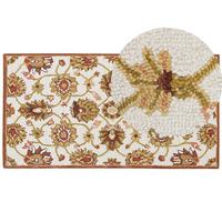 VINTAGE-TEPPICH Ezine 150/80 cm - Beige, Textil (80/150cm) - Beliani