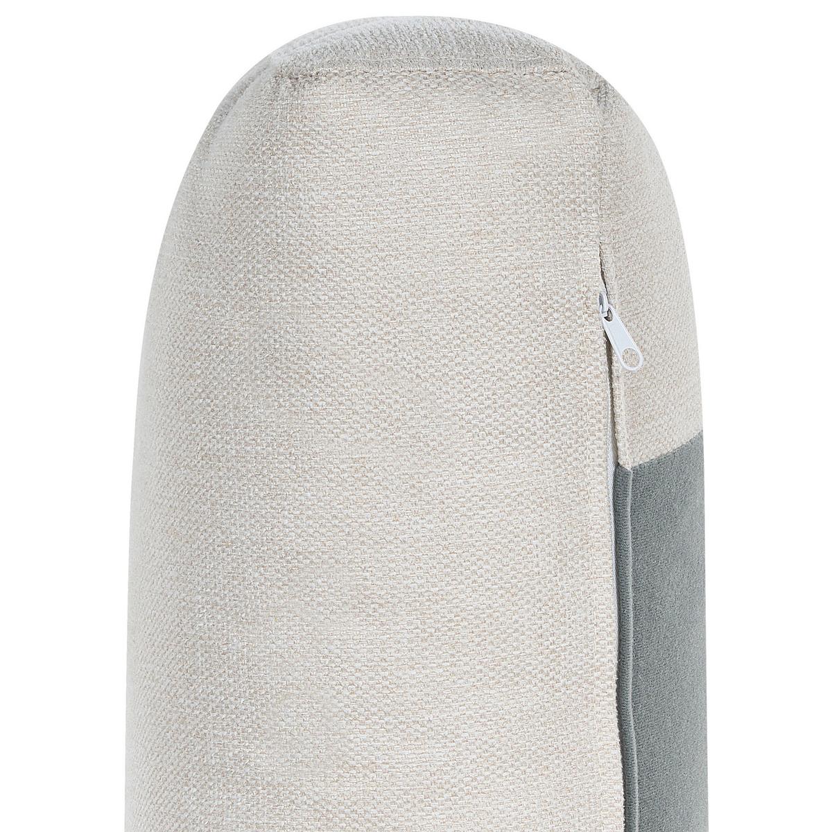 3-SITZER-SOFA hellbeige Alla - Beige, Textil (208/86/112cm) - Beliani