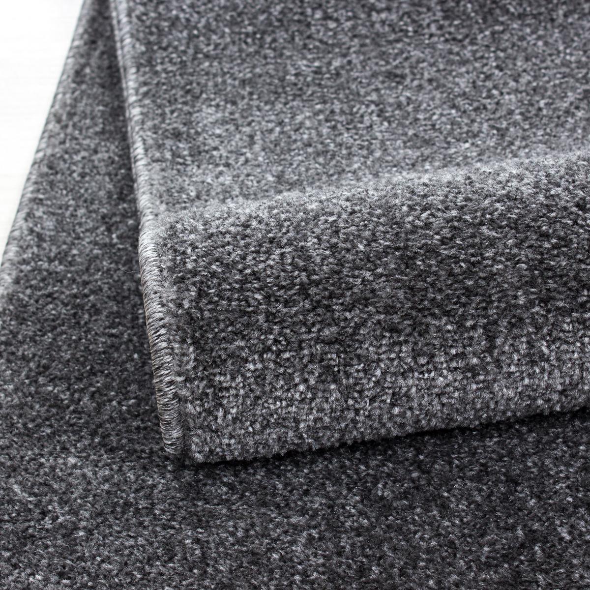 TEPPICH Kurzflor MAIN in Grau, einfarbig, 200 x 290 cm - Grau, Textil (290/200cm) - KADIMA DESIGN