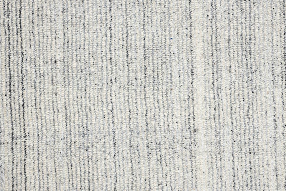 HANDLOOMTEPPICH Tinnum 190x290 cm - Silberfarben, Textil (190/290cm) - Sansibar SYLT