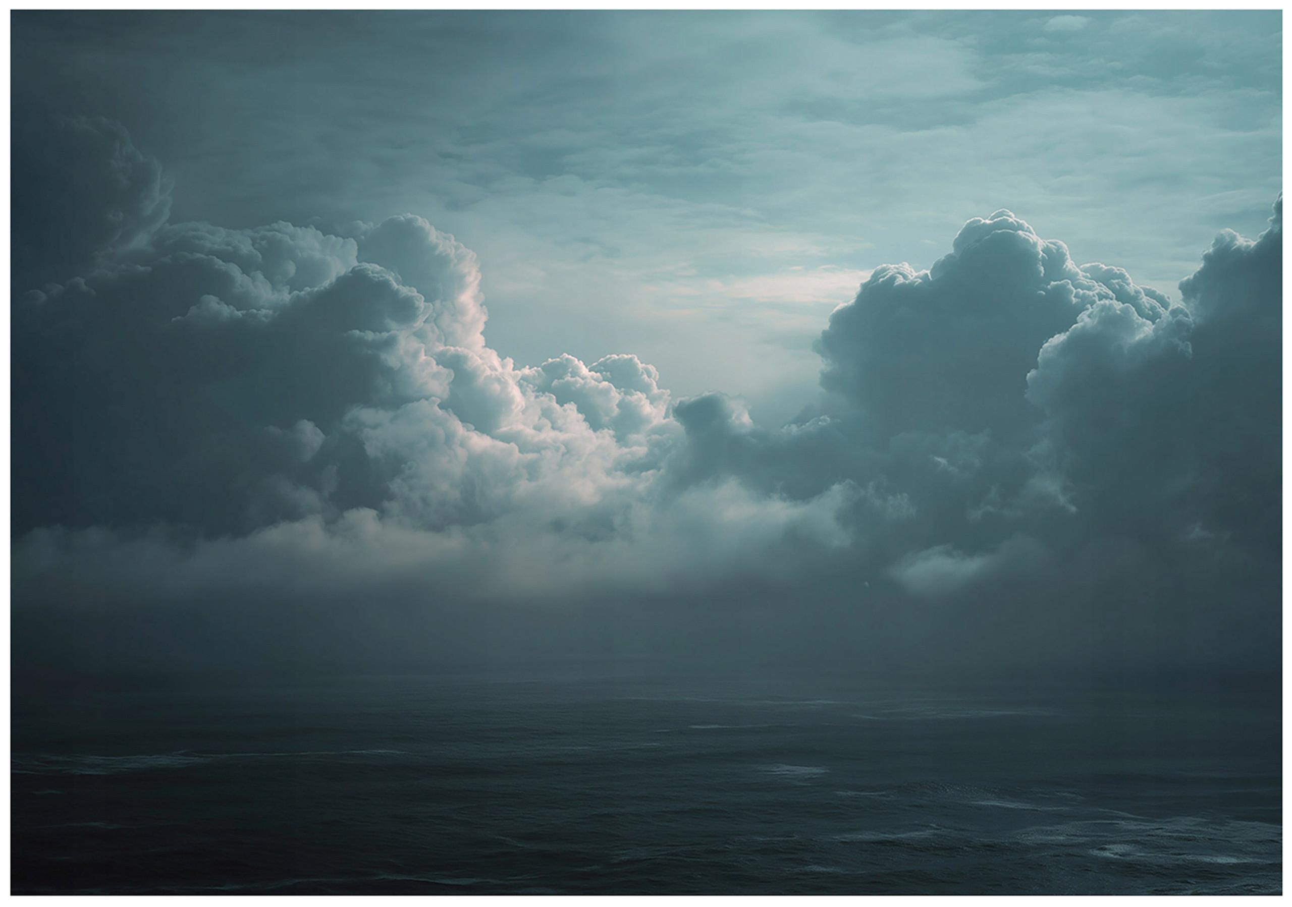 FOTOTAPETE Himmel Wolken Blau 400x280 cm - Multicolor, Papier (400/280cm) - Wallarena